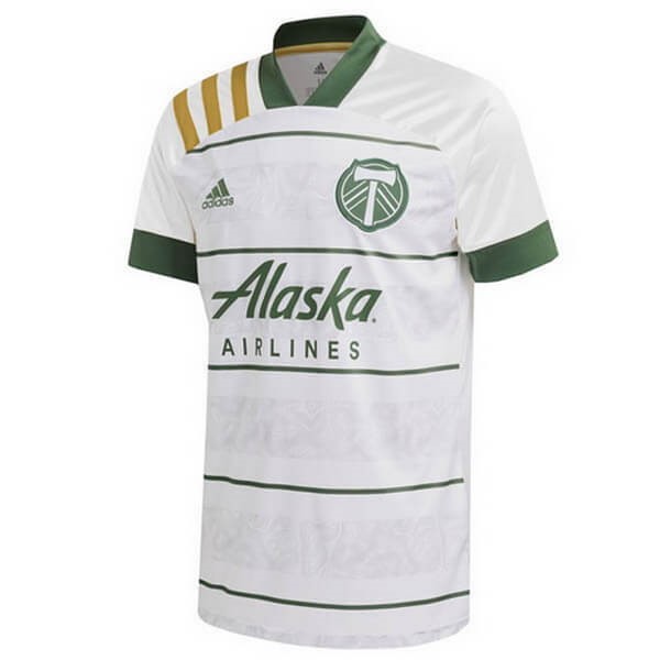 Tailandia Camiseta Portland Timbers Replica Segunda Ropa 2020/21 Blanco